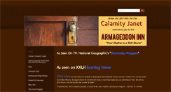 Desktop Screenshot of calamityjanet.com